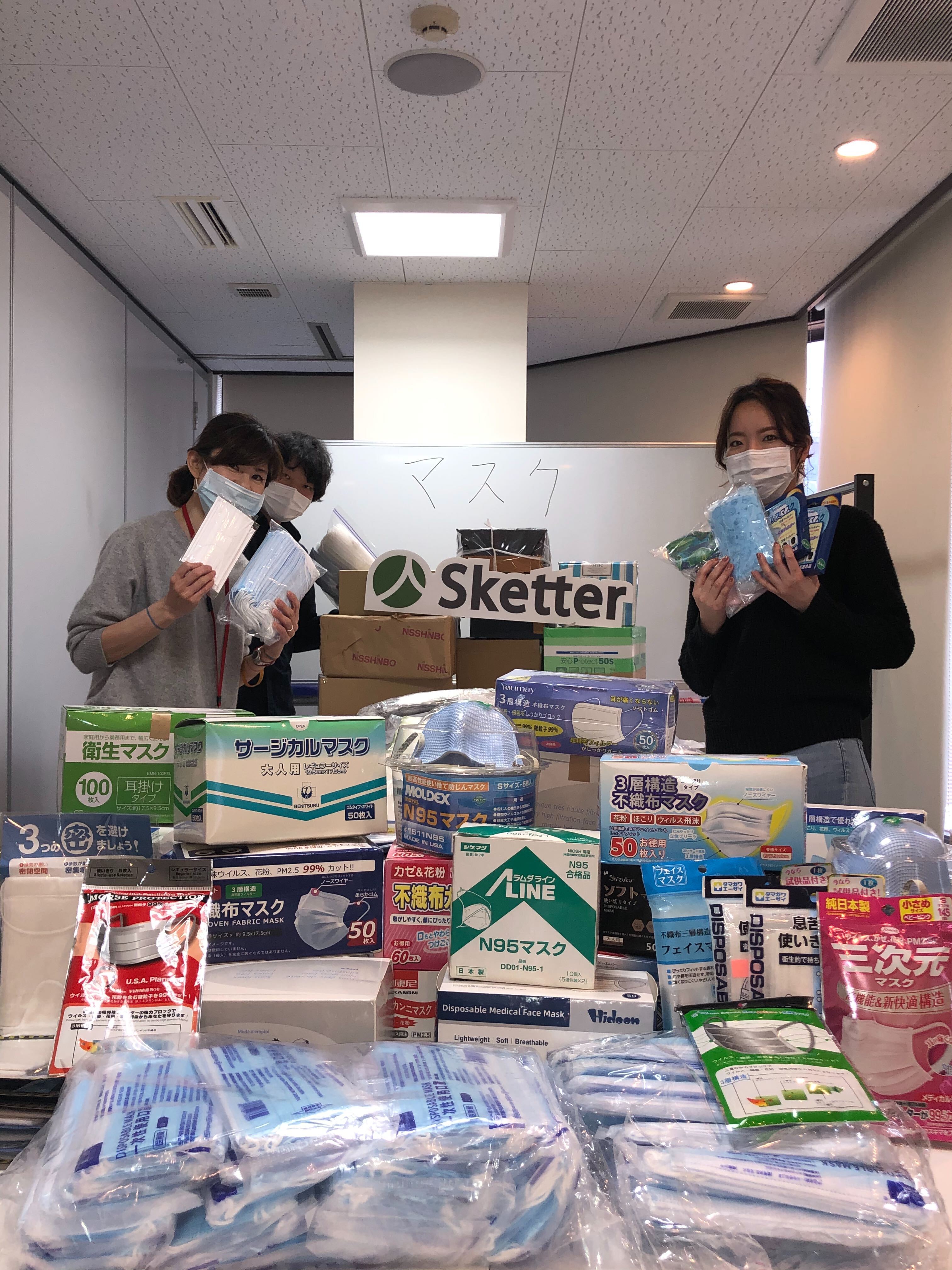 配送作業の様子1